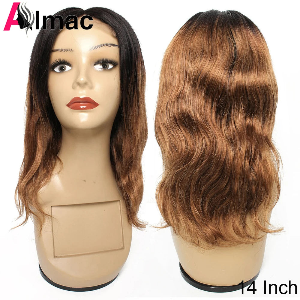 Premium 1B/Honey Blonde Ombre Body Wave Wig