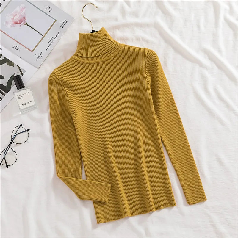 Women's Soft Turtleneck Sweater