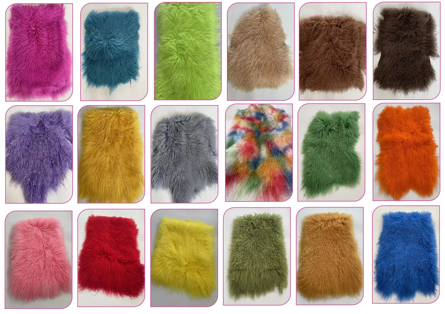 Luxury Mongolian Sheepskin Fur Halter Vest