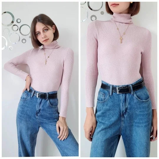Women's Soft Turtleneck Sweater
