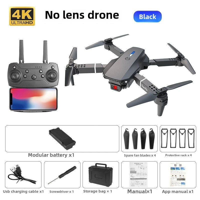 E99 Pro Foldable Drone with HD Dual Cameras - Altitude Hold Quadcopter, E88 Pro Remote Control Aircraft K3