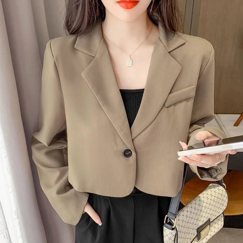 Women's Cropped Blazer