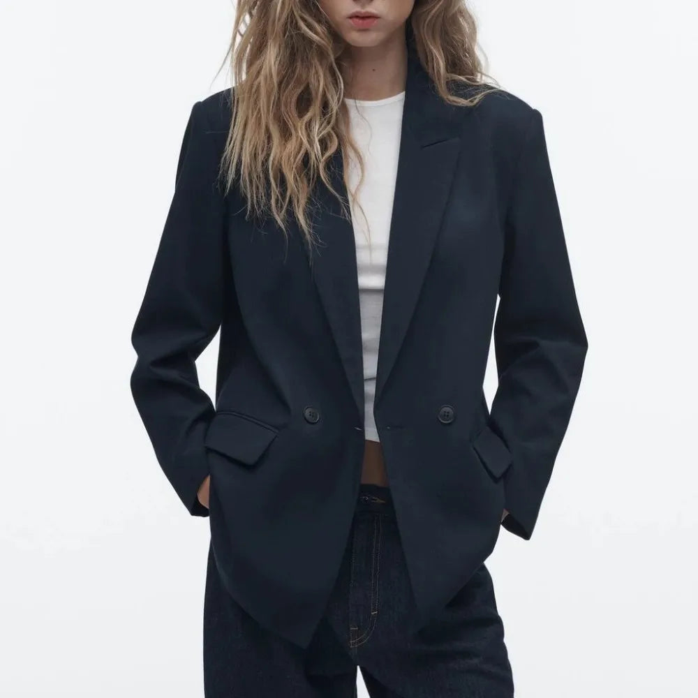 Women's Double-Breasted Blazer