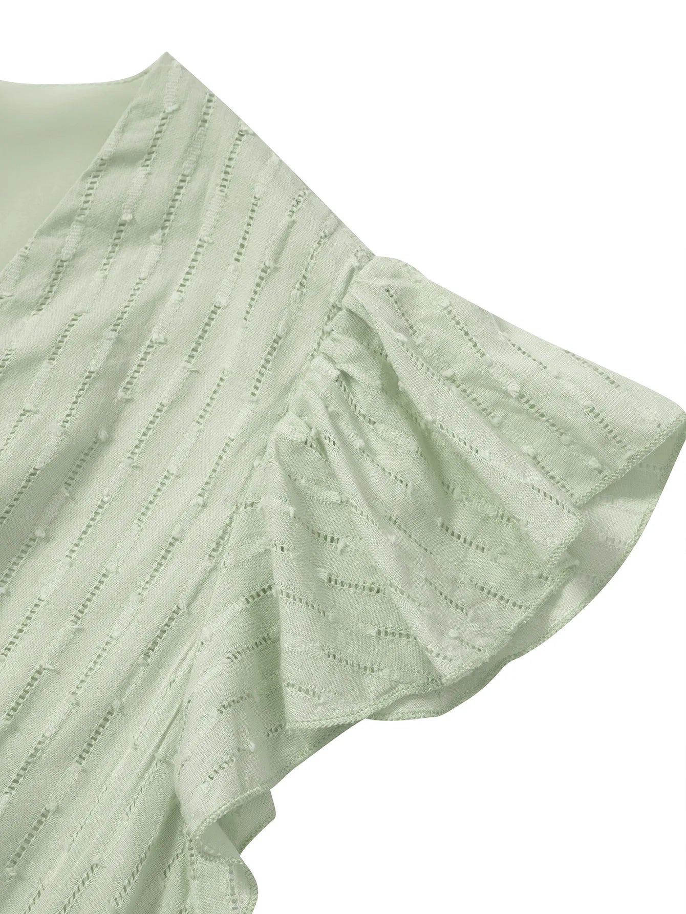 V-neck High Waist Fresh Wind High Street Dress
