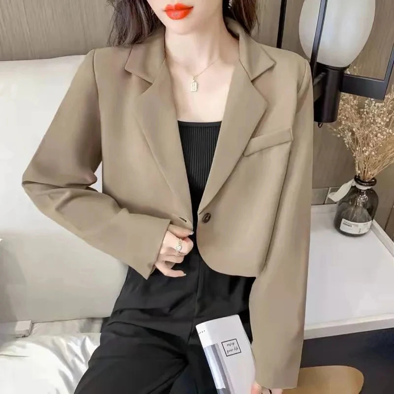 Women's Cropped Blazer