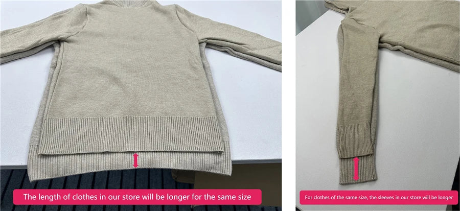 Women's Velvet-Lined Turtleneck Sweater