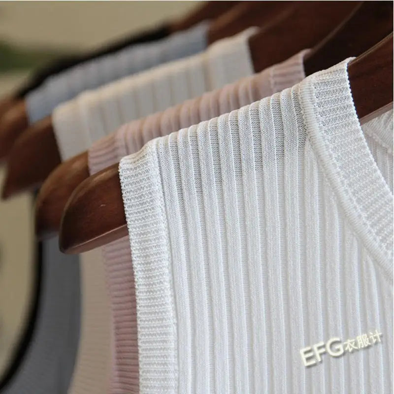 Women's Lightweight Summer Knit Tank Top