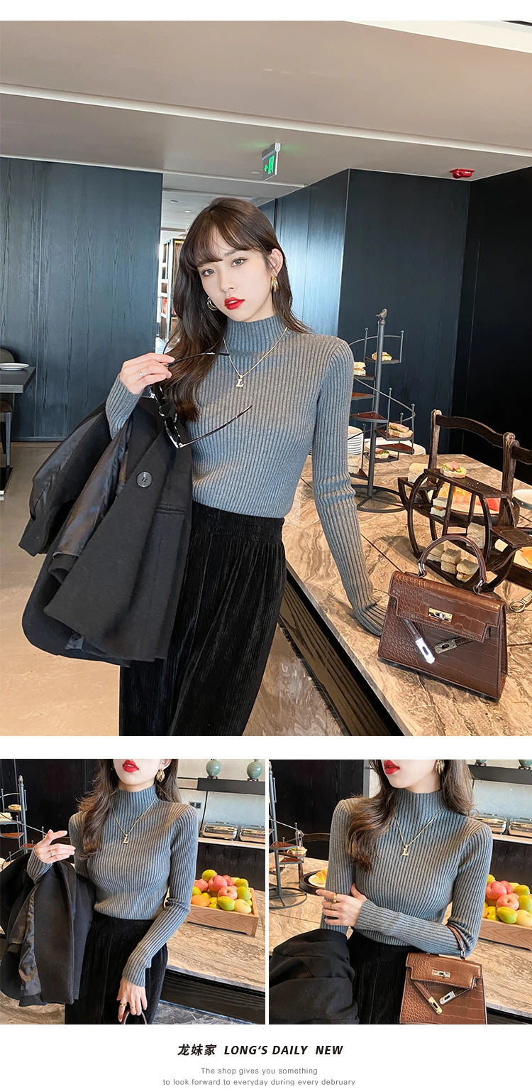 Women's Classic Turtleneck Sweater