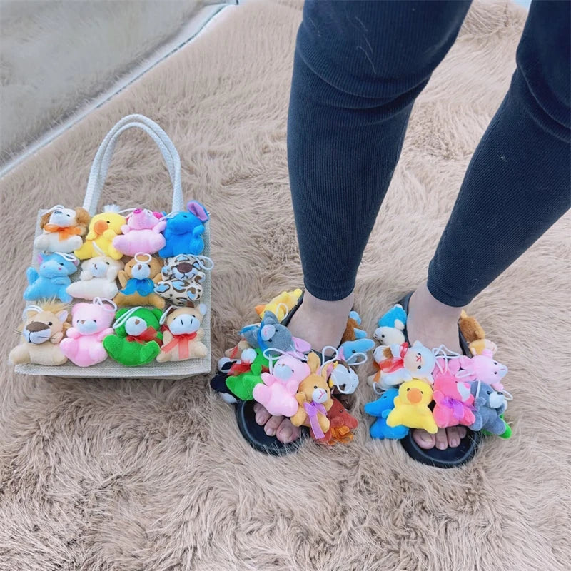 Cozy Women's Teddy Bear Slippers
