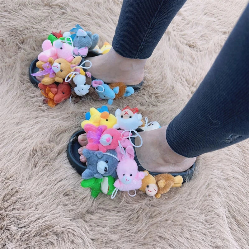 Cozy Women's Teddy Bear Slippers