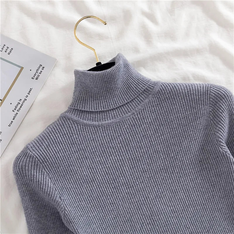 Women's Soft Turtleneck Sweater