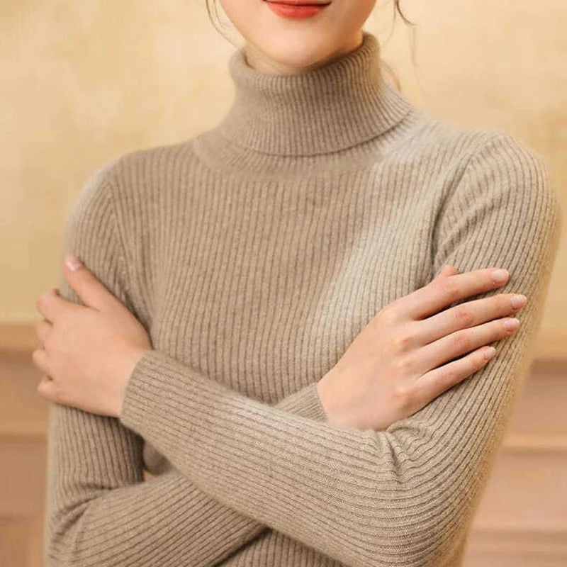 Women's Soft Turtleneck Sweater
