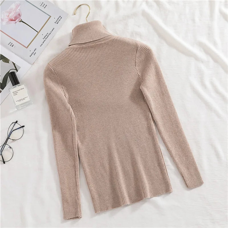 Women's Soft Turtleneck Sweater