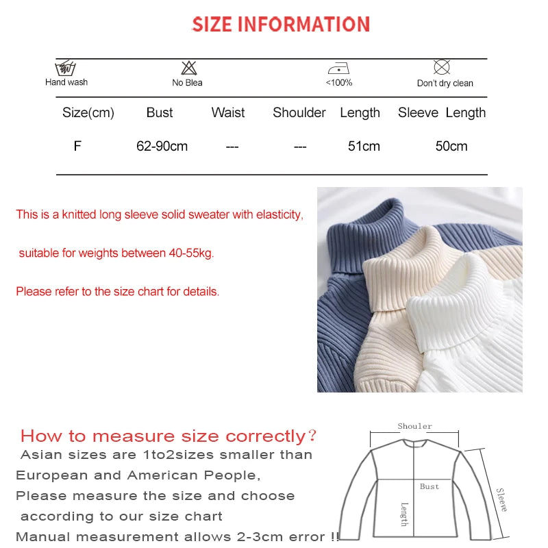 Women's Soft Turtleneck Sweater