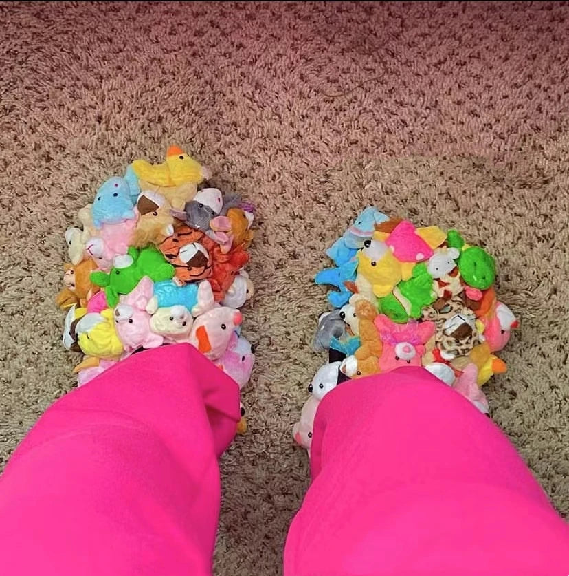 Cozy Women's Teddy Bear Slippers
