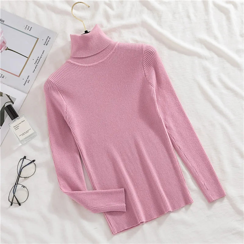 Women's Soft Turtleneck Sweater