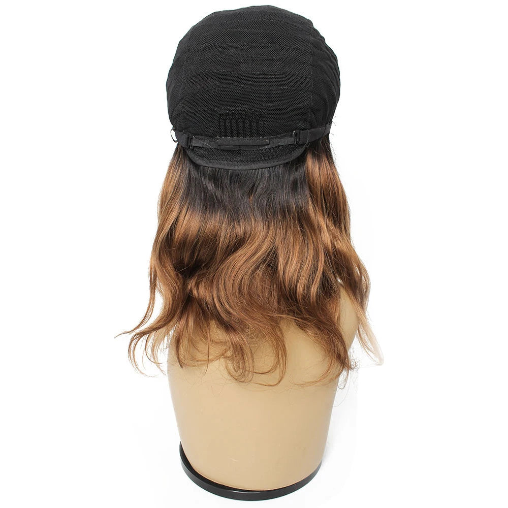 Premium 1B/Honey Blonde Ombre Body Wave Wig