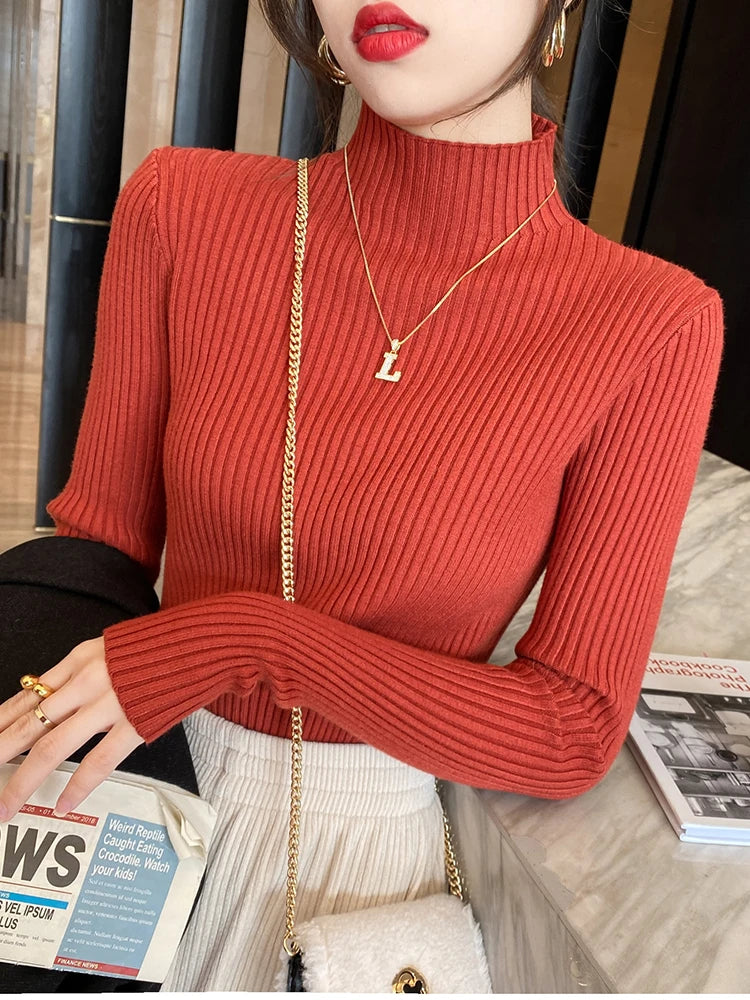 Women's Classic Turtleneck Sweater