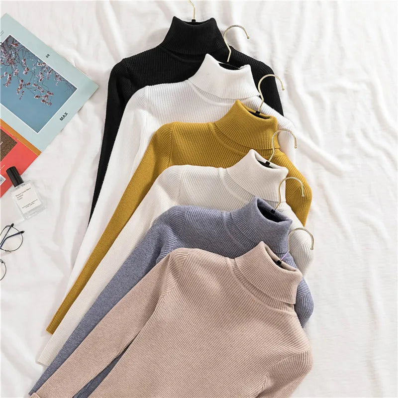 Women's Soft Turtleneck Sweater