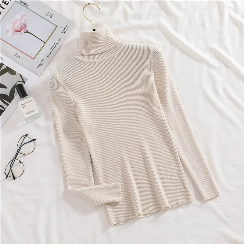 Women's Soft Turtleneck Sweater