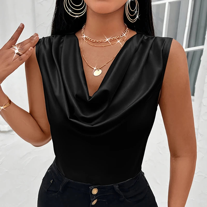 Elegant Sleeveless Tank Top
