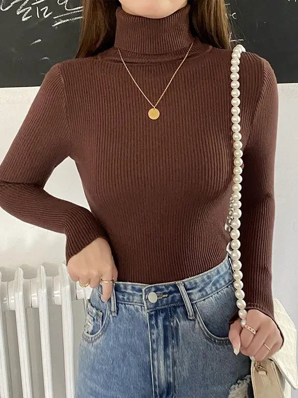 Women's Soft Turtleneck Sweater