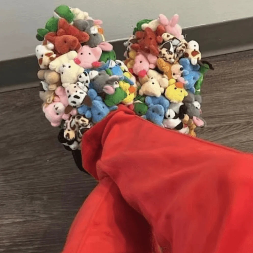 Cozy Women's Teddy Bear Slippers