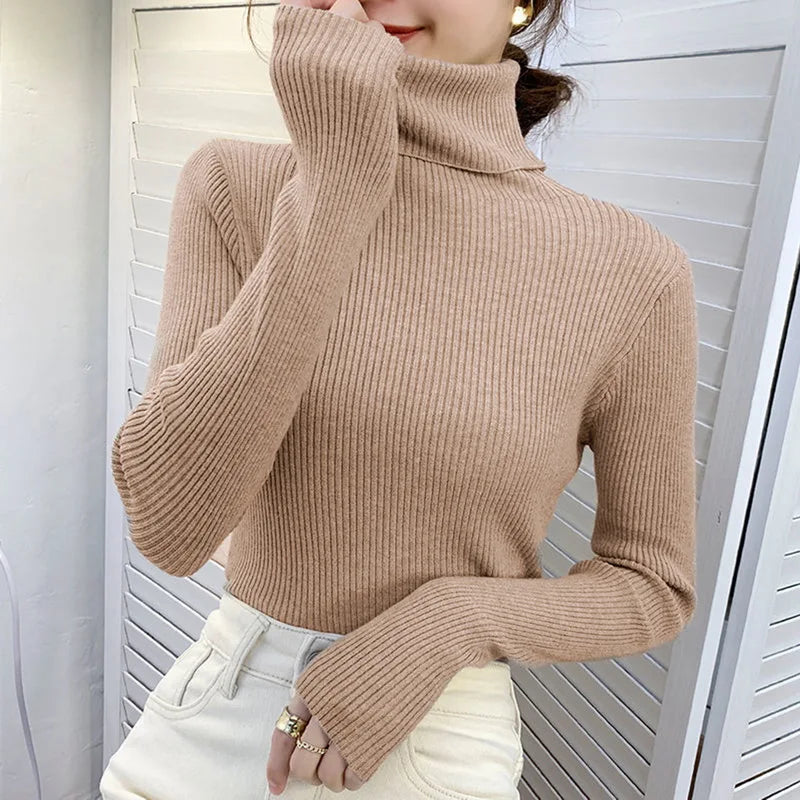 Women's Soft Turtleneck Sweater