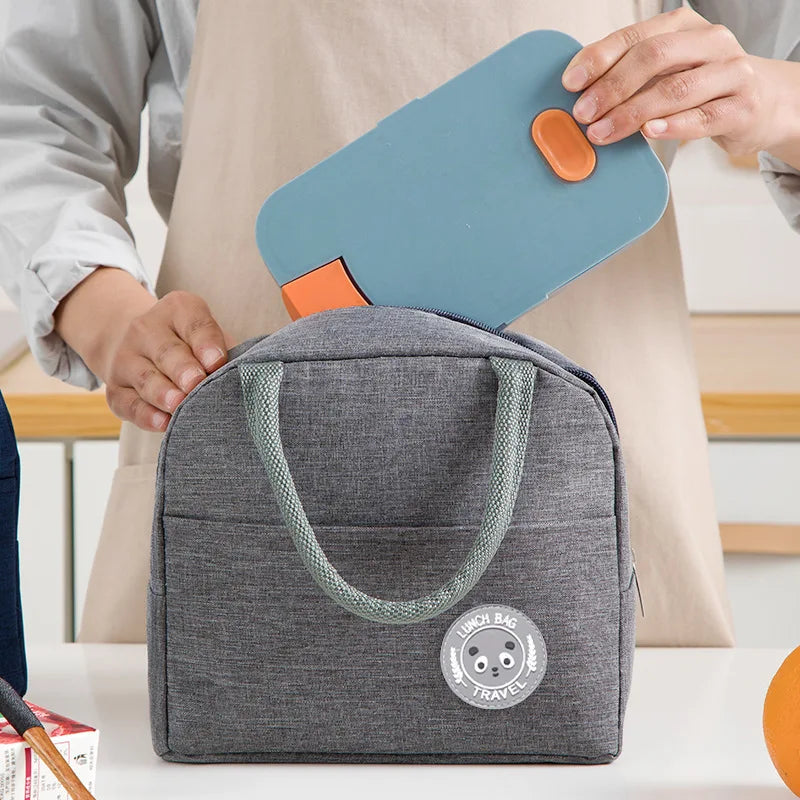 Insulated Lunch Bag with Multiple Compartments