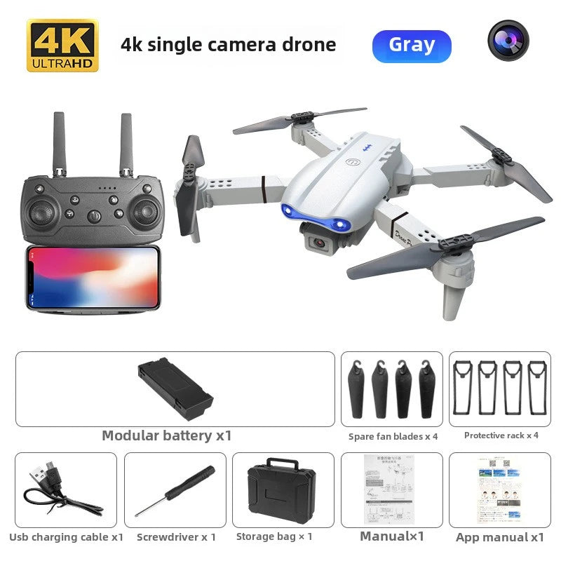 E99 Pro Foldable Drone with HD Dual Cameras - Altitude Hold Quadcopter, E88 Pro Remote Control Aircraft K3