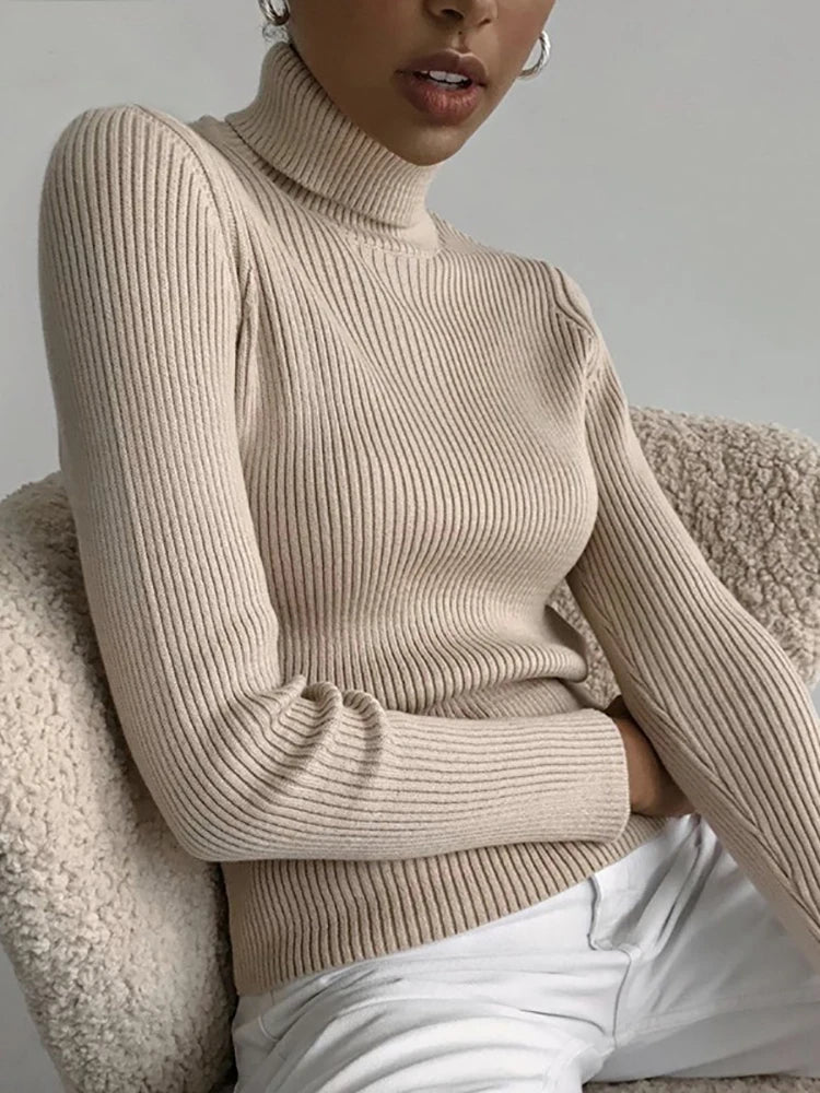 Women's Soft Turtleneck Sweater