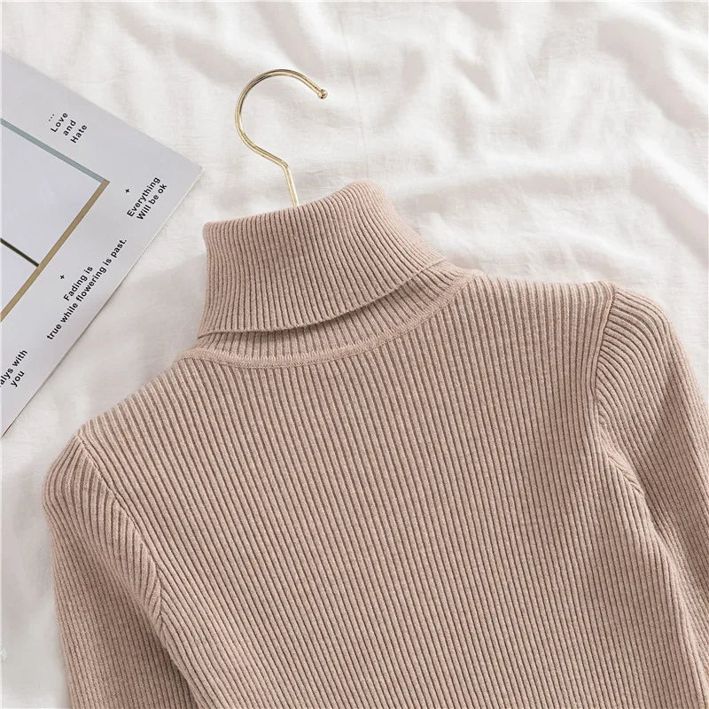 Women's Soft Turtleneck Sweater