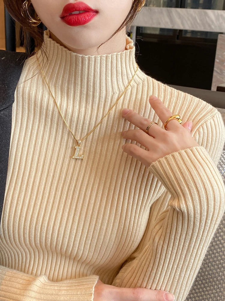Women's Classic Turtleneck Sweater