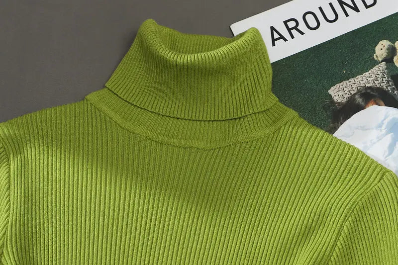 Women's Soft Turtleneck Sweater