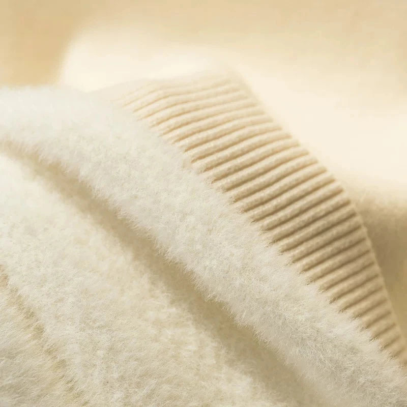 Women's Velvet-Lined Turtleneck Sweater