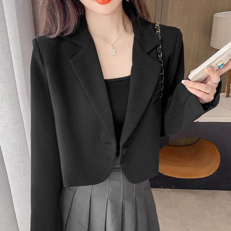 Women's Cropped Blazer