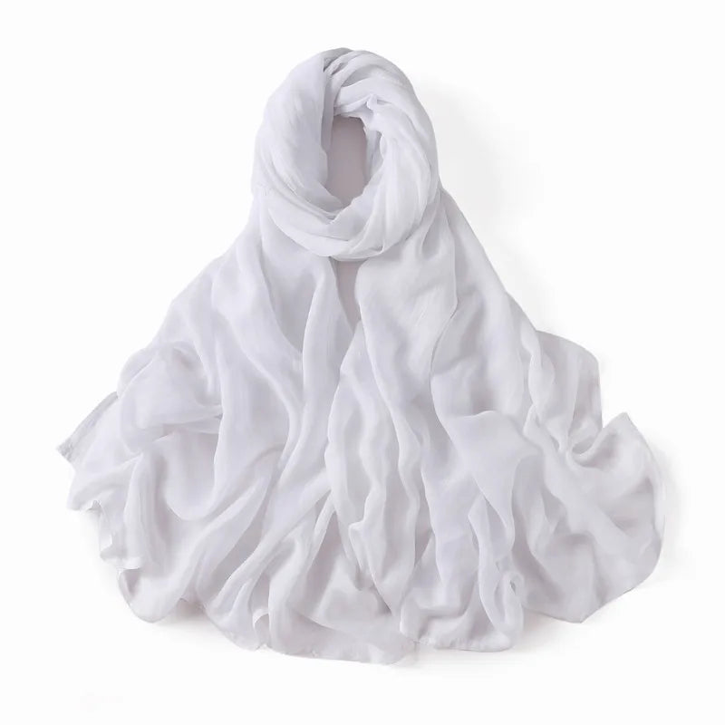 Premium Cotton-Rayon Hijab Scarf