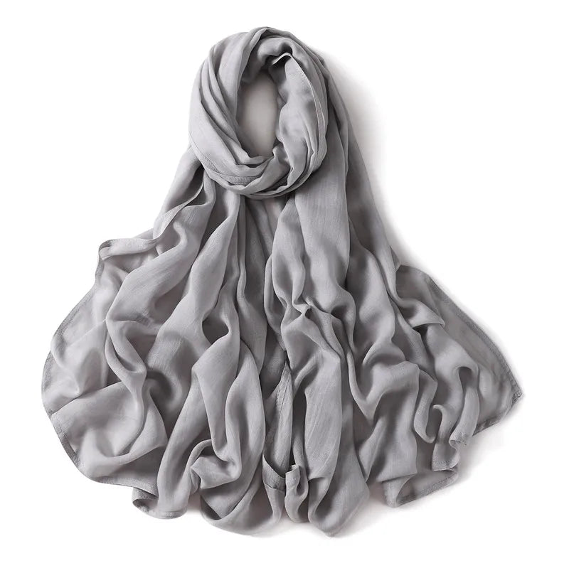 Premium Cotton-Rayon Hijab Scarf