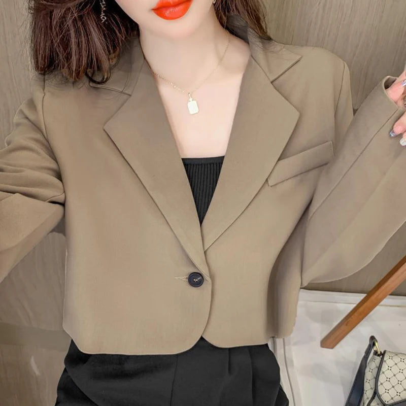 Women's Cropped Blazer