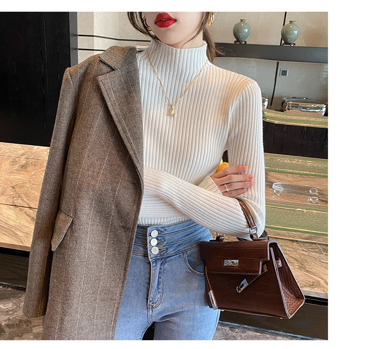 Women's Classic Turtleneck Sweater