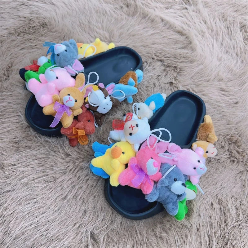 Cozy Women's Teddy Bear Slippers