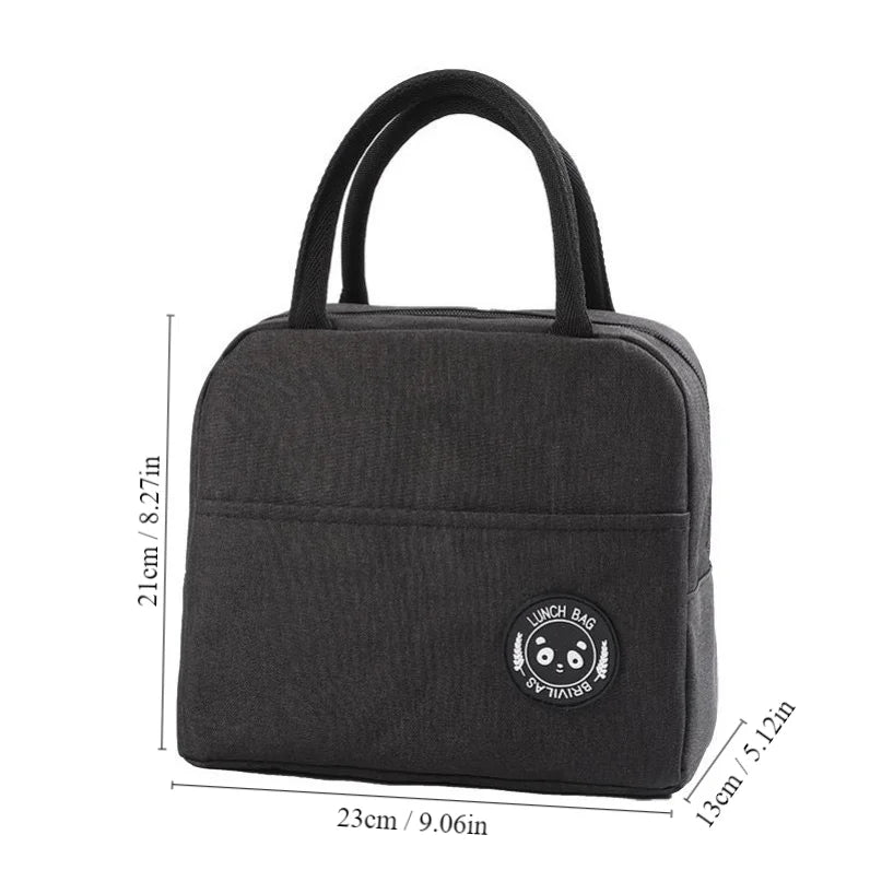 Insulated Lunch Bag with Multiple Compartments