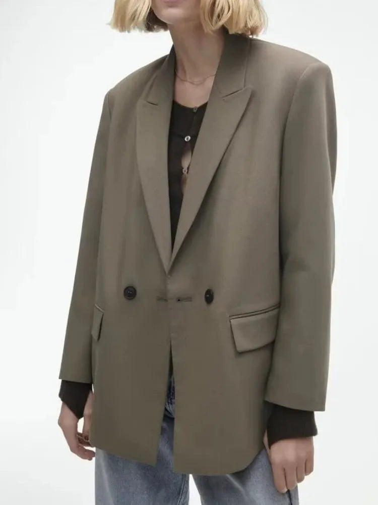 Women's Double-Breasted Blazer