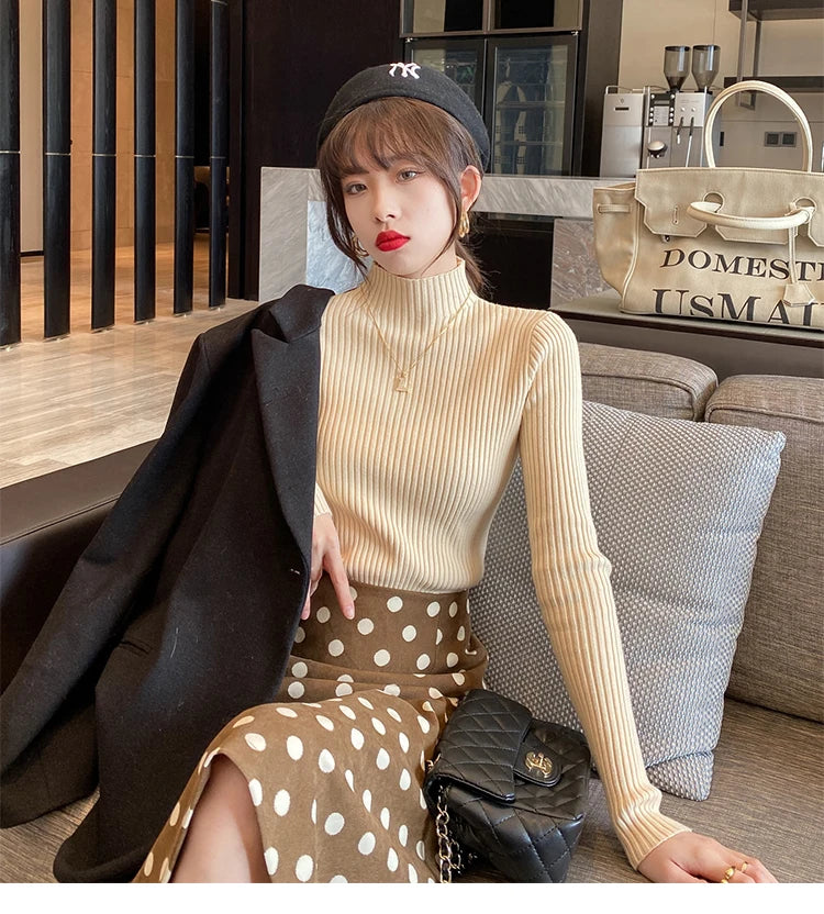 Women's Classic Turtleneck Sweater