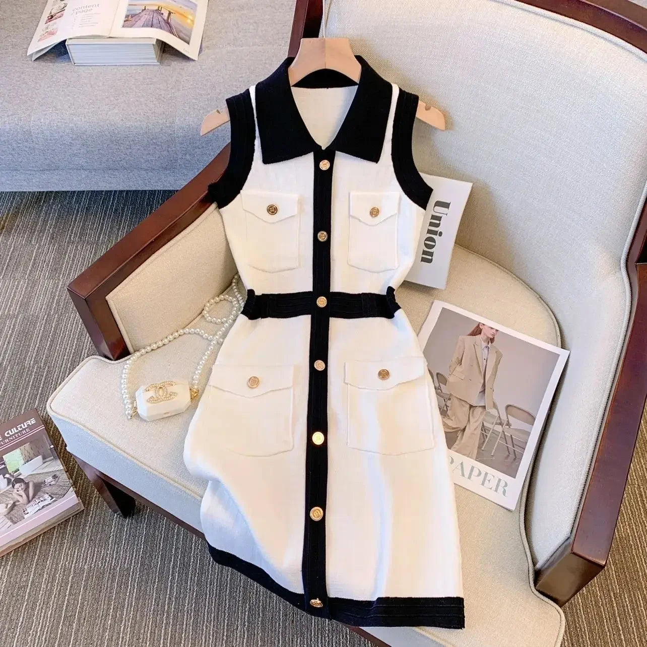 Knitted Sexy Mini Wrap Slim Short Dresses