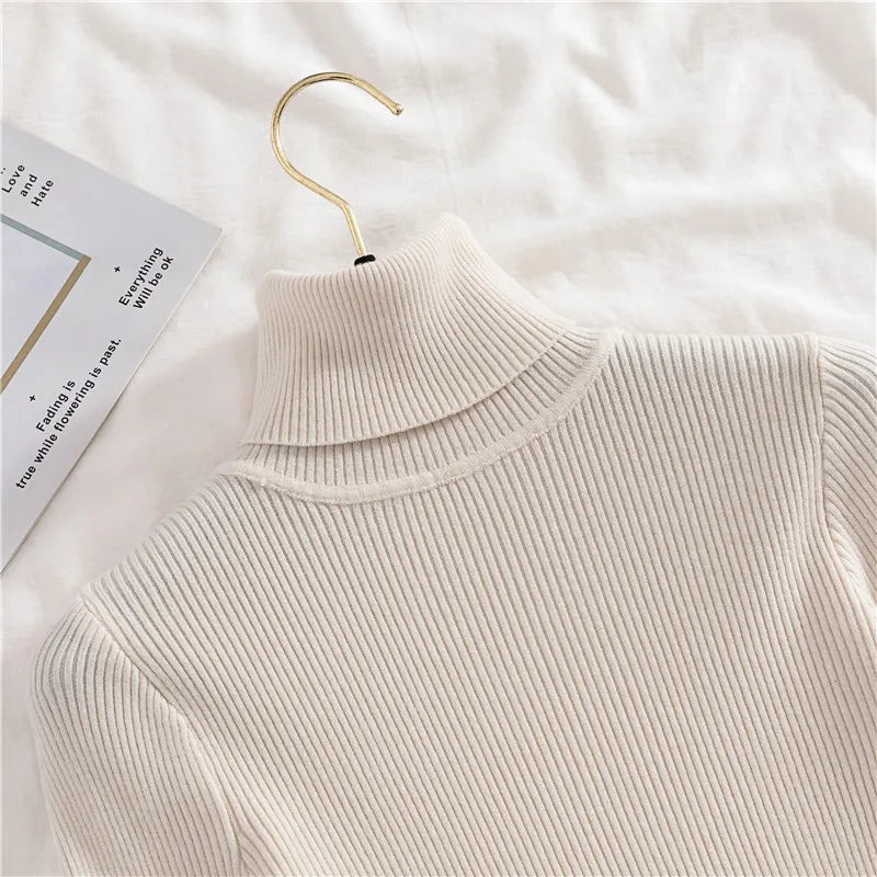 Women's Soft Turtleneck Sweater