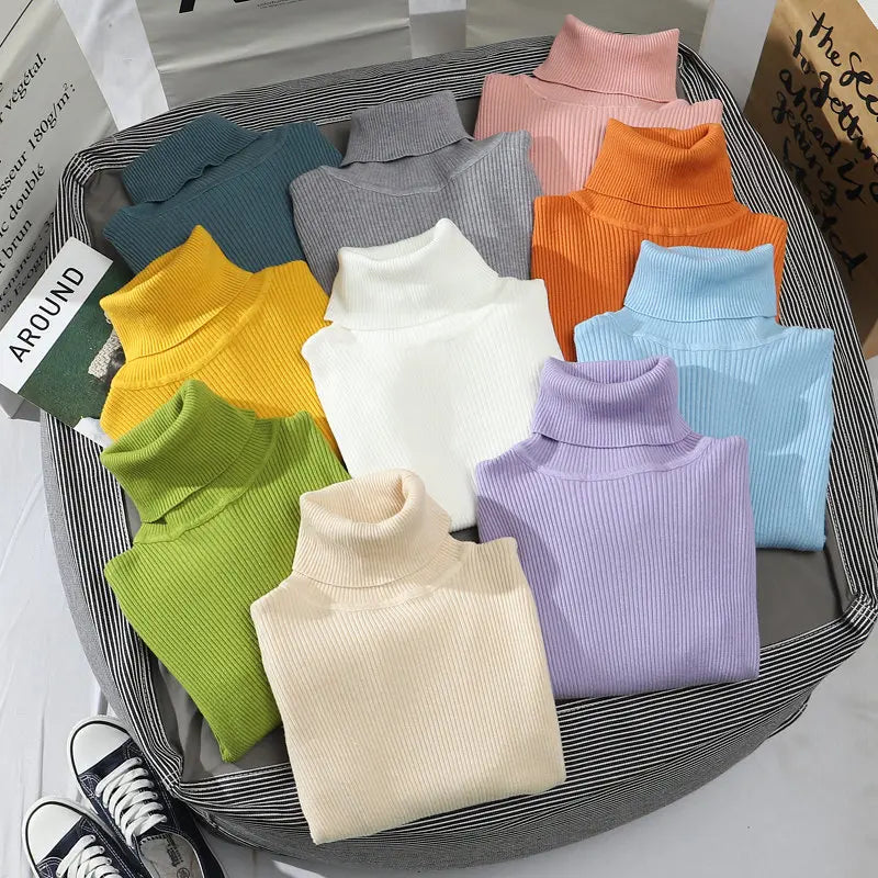 Women's Soft Turtleneck Sweater