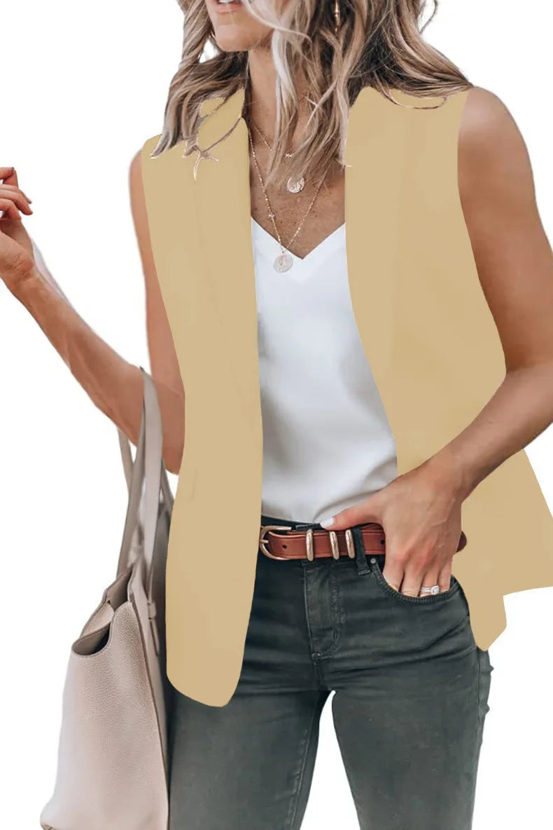 Women's Classic Sleeveless Blazer