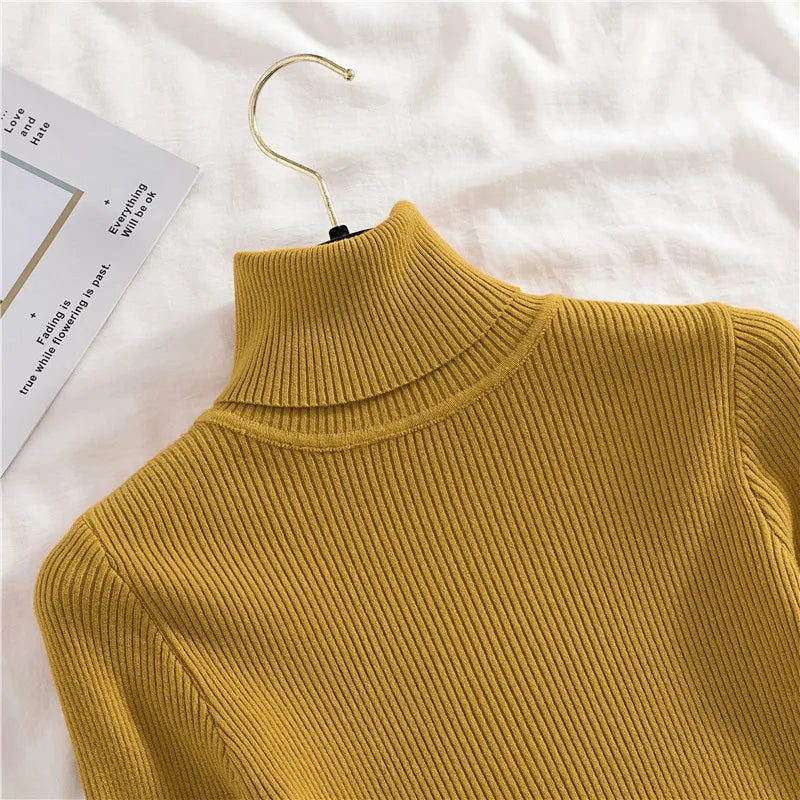 Women's Soft Turtleneck Sweater