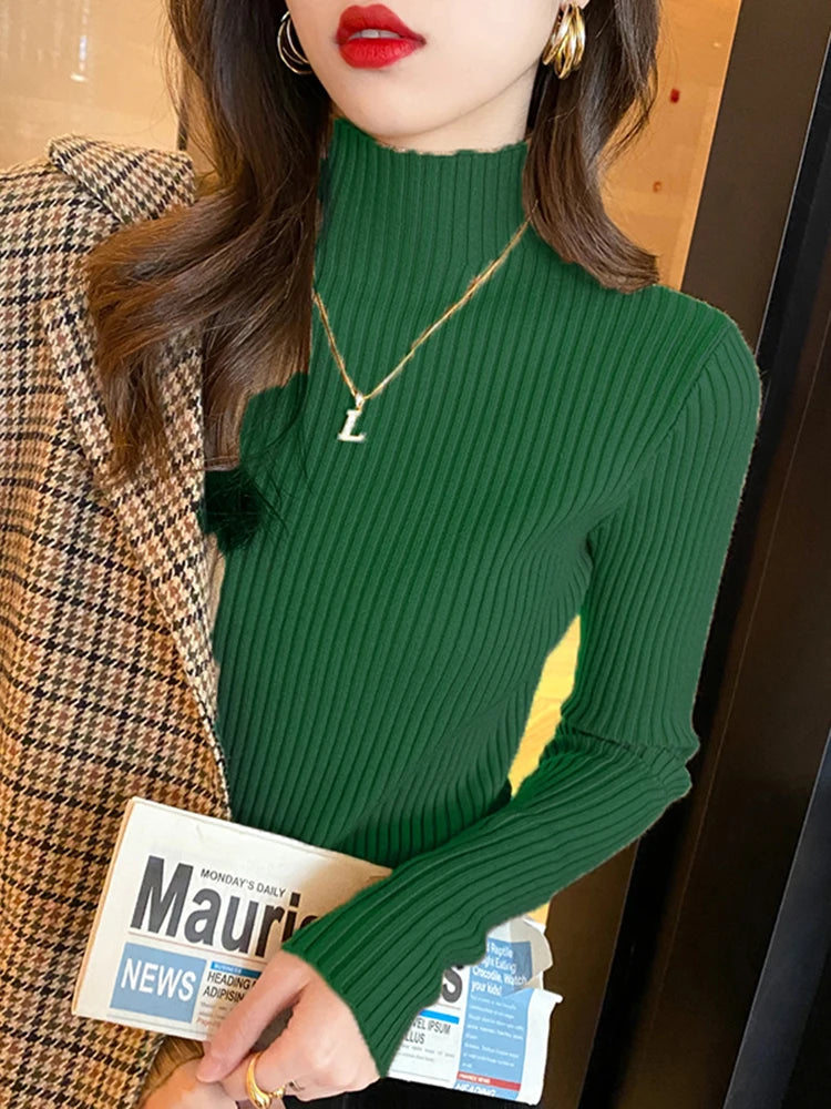 Women's Classic Turtleneck Sweater